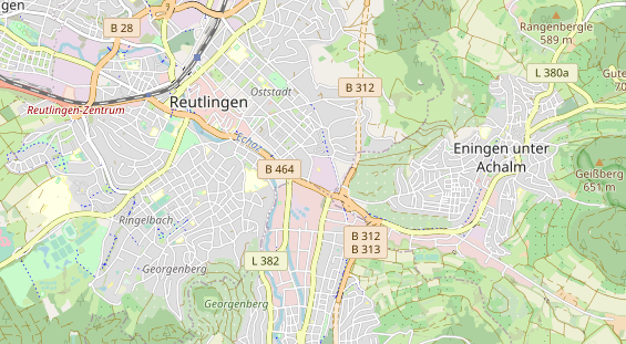 Agentur auf Karte