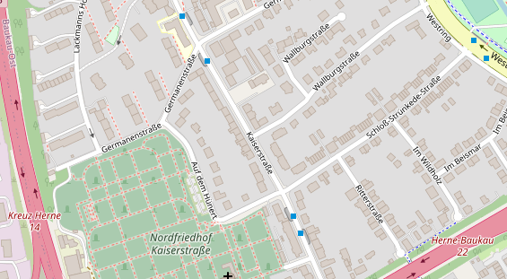 Agentur auf Satellitenbild