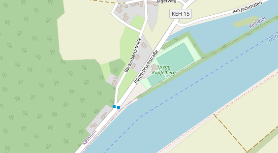 Agentur auf Satellitenbild