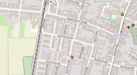 Agentur auf Satellitenbild