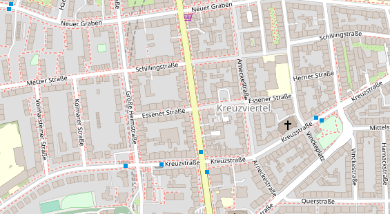 Agentur auf Satellitenbild
