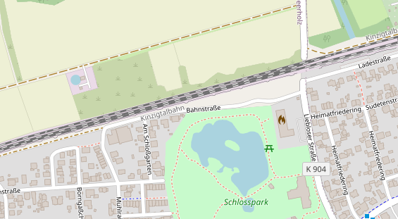 Agentur auf Satellitenbild