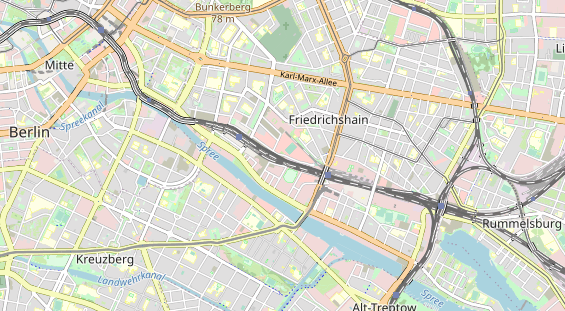 Agentur auf Karte