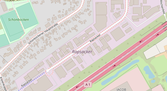 Agentur auf Satellitenbild