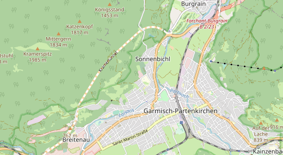 Eventlocations auf Karte