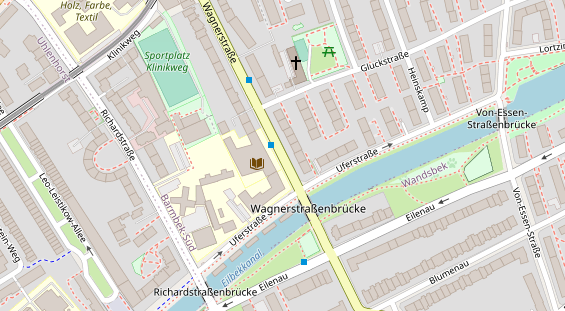 Agentur auf Satellitenbild