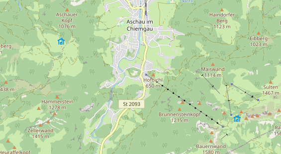 Eventlocations auf Karte