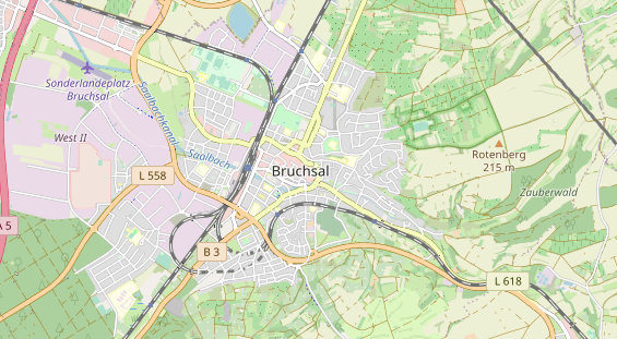 Eventlocations auf Karte