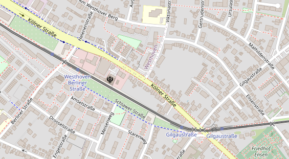 Veranstaltungstechnik auf Satellitenbild