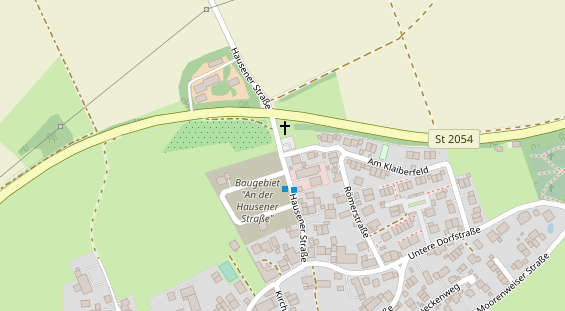 Veranstaltungstechnik auf Satellitenbild