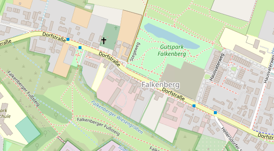 Veranstaltungstechnik auf Satellitenbild