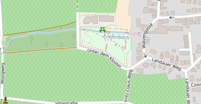 Veranstaltungstechnik auf Satellitenbild