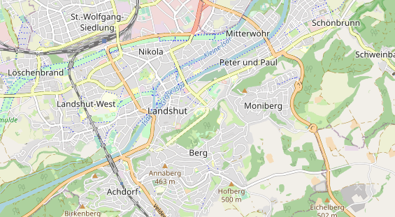 Eventlocations auf Karte