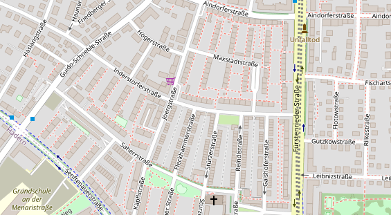 Veranstaltungstechnik auf Satellitenbild