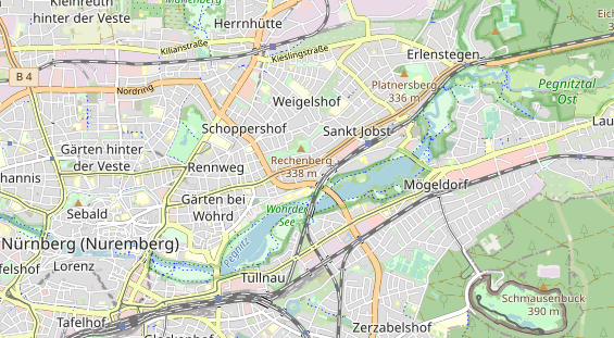 Eventlocations auf Karte