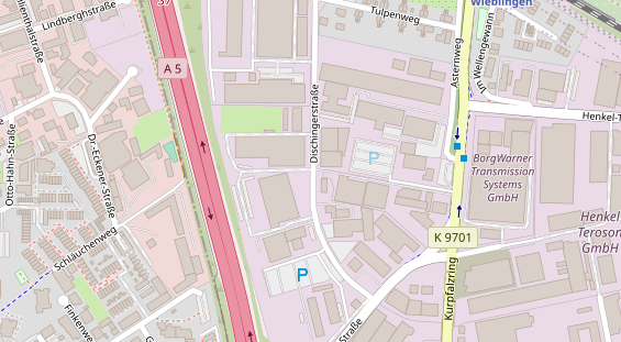 Veranstaltungstechnik auf Satellitenbild