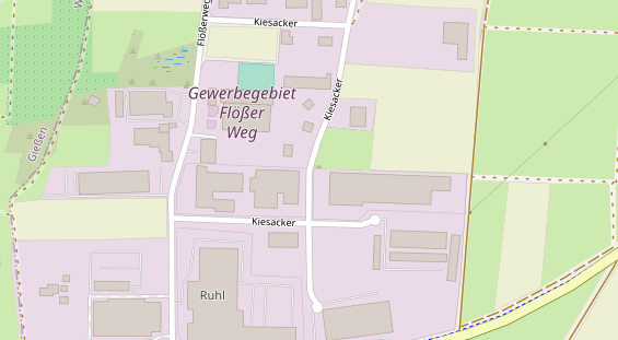 Veranstaltungstechnik auf Satellitenbild