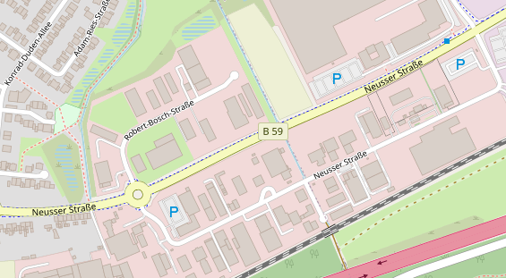 Veranstaltungstechnik auf Satellitenbild