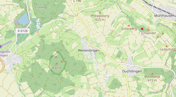 Eventlocations auf Karte