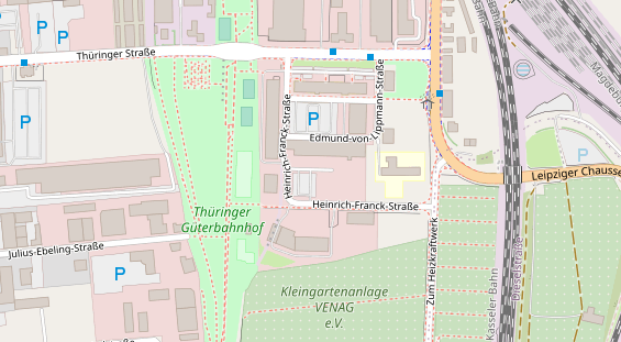 Veranstaltungstechnik auf Satellitenbild