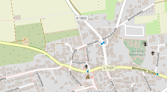 Veranstaltungstechnik auf Satellitenbild