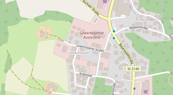 Veranstaltungstechnik auf Satellitenbild