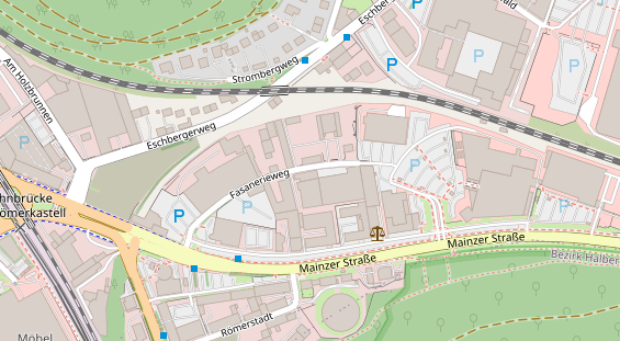Veranstaltungstechnik auf Satellitenbild