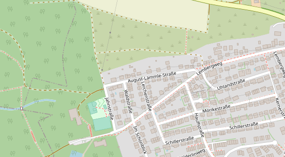 Veranstaltungstechnik auf Satellitenbild