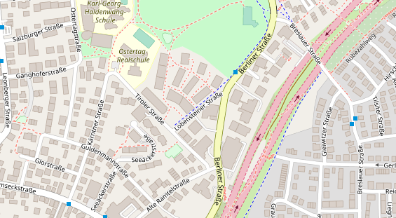 Veranstaltungstechnik auf Satellitenbild