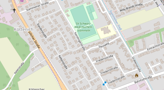 Veranstaltungstechnik auf Satellitenbild