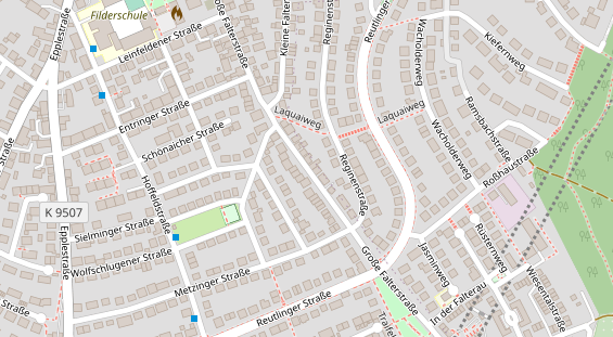 Veranstaltungstechnik auf Satellitenbild