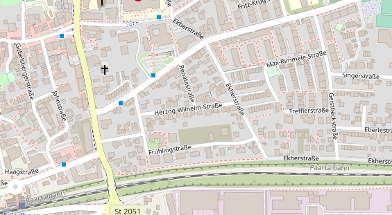 Veranstaltungstechnik auf Satellitenbild