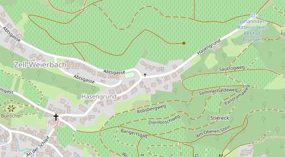 Veranstaltungstechnik auf Satellitenbild