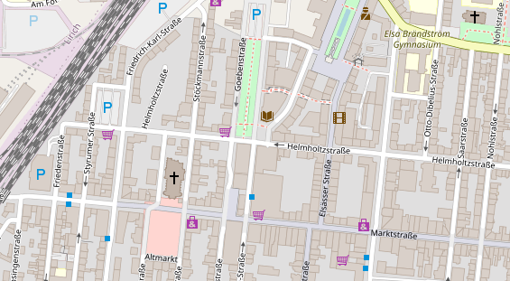 Veranstaltungstechnik auf Satellitenbild