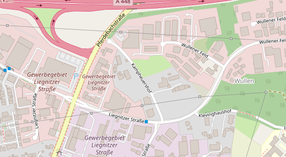 Veranstaltungstechnik auf Satellitenbild