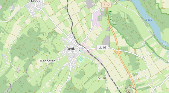 Messebau auf Karte