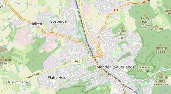 Messebau auf Karte