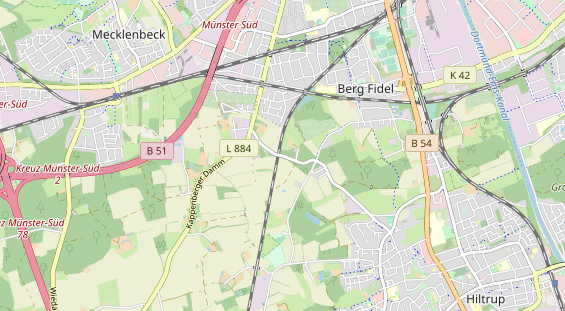 Messebau auf Karte
