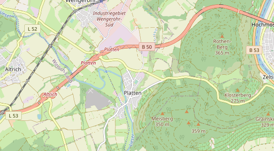 Messebau auf Karte