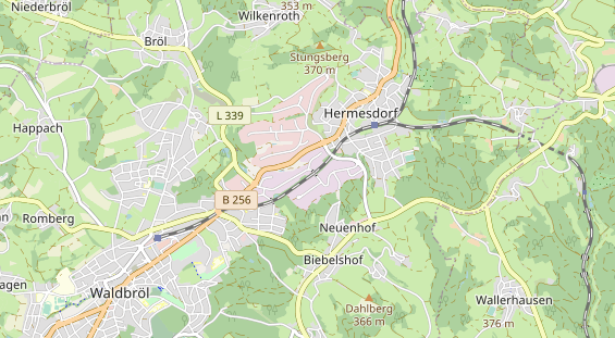Messebau auf Karte
