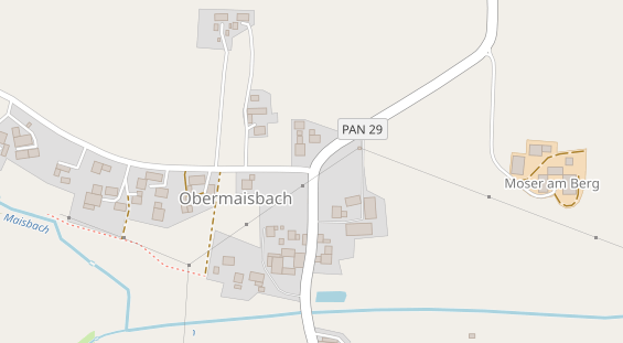 Messebau auf Satellitenbild