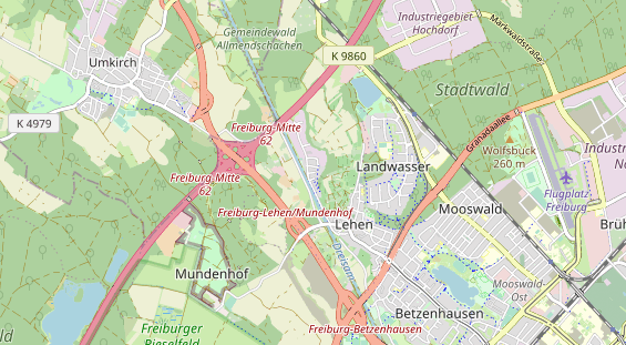 Messebau auf Karte