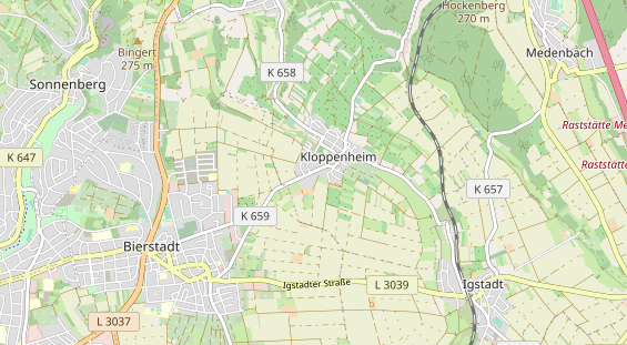 Messebau auf Karte