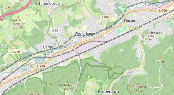 Messebau auf Karte