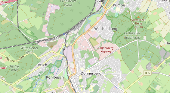 Messebau auf Karte