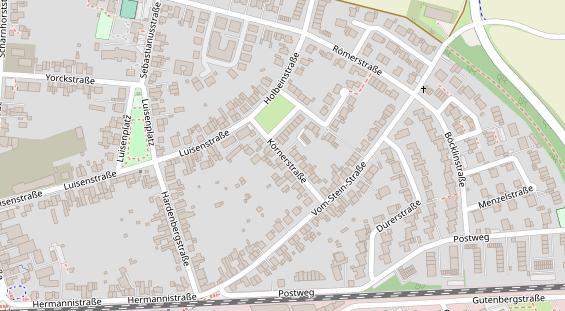 Messebau auf Satellitenbild