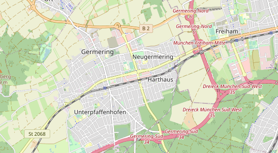 Messebau auf Karte