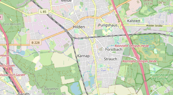Messebau auf Karte