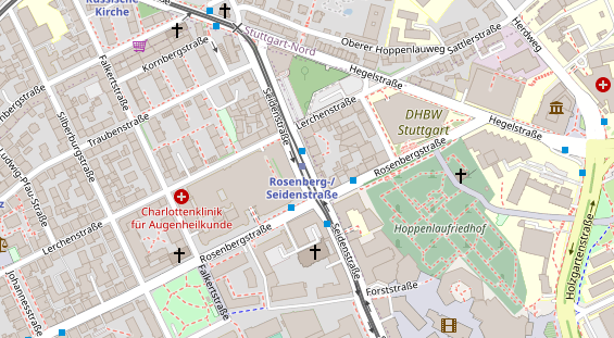 Messebau auf Satellitenbild