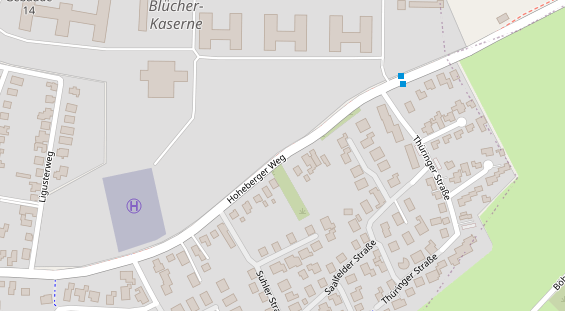 Messebau auf Satellitenbild